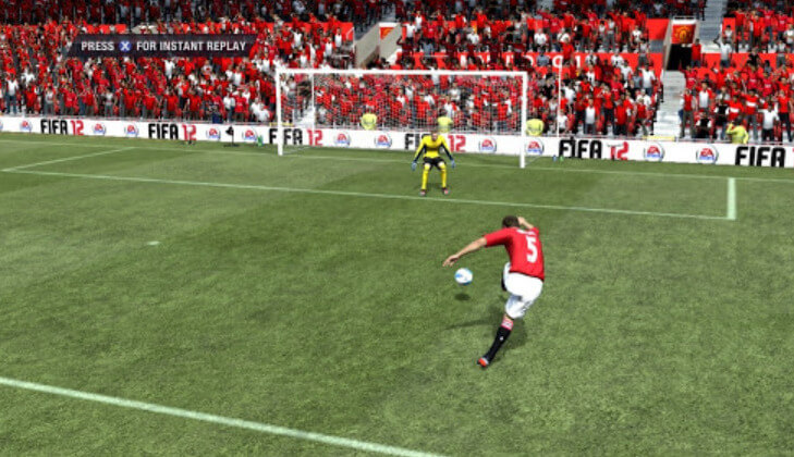 what is the shoot button in fifa 12 pc