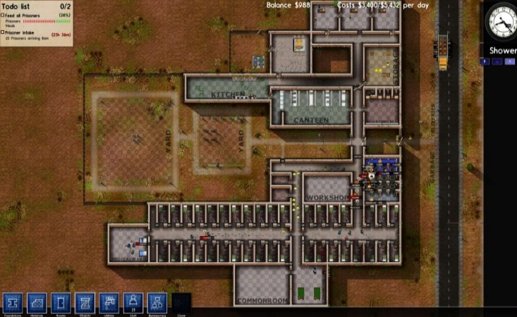 how to prison architect for free